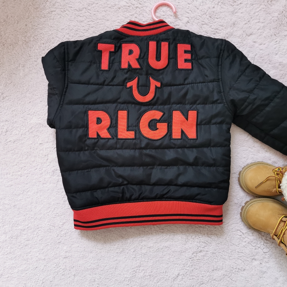 Brand new True Religion  Quilted Bomber Jacket